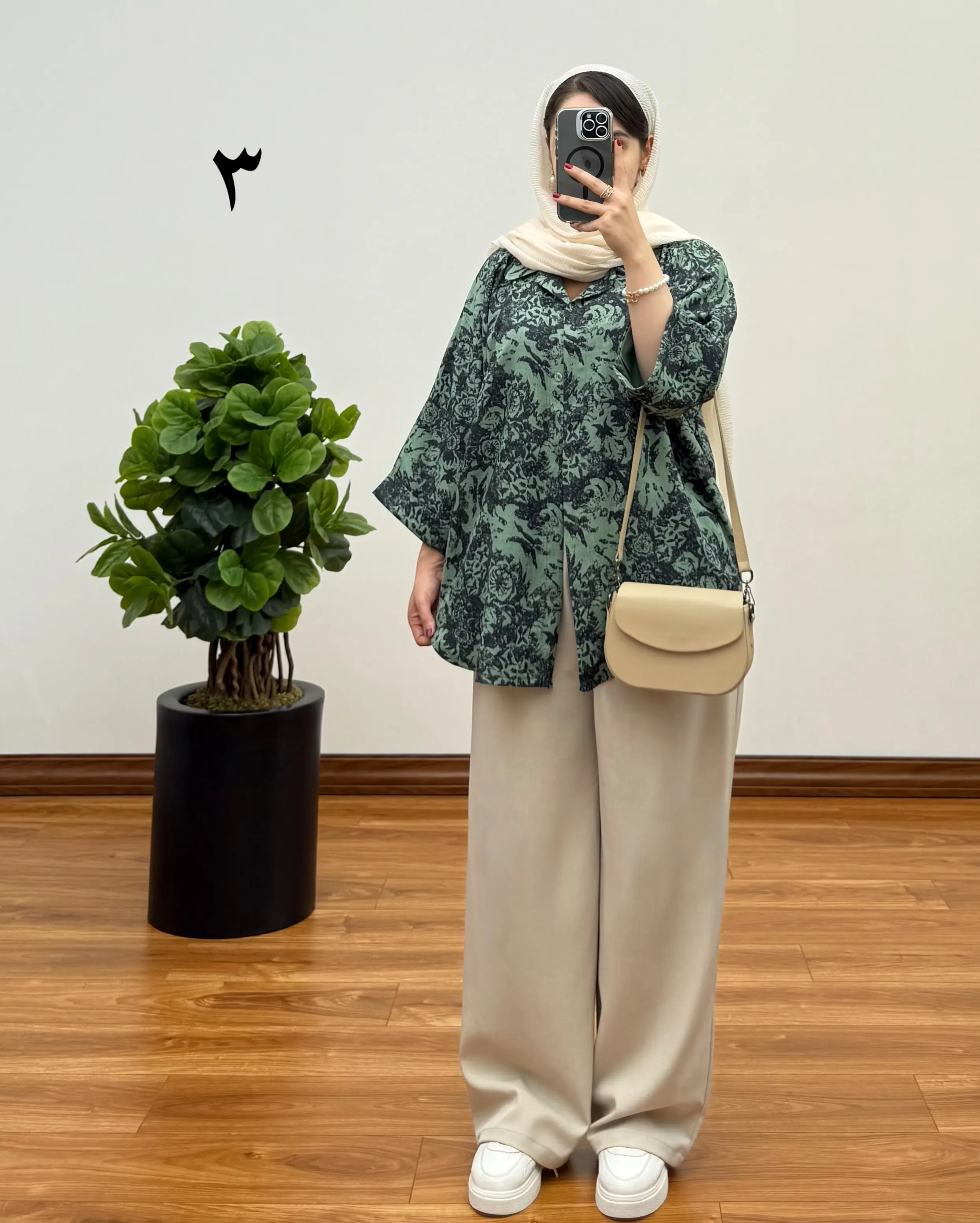 شومیز لینن ایتالیایی